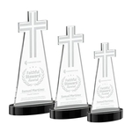 Cross Award on Alberton Base - Black