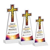 Crafted from premium optical crystal, this elegant Cross VividPrint™ Award...