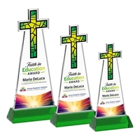 Crafted from premium optical crystal, this elegant Cross VividPrint™ Award...