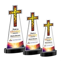 Crafted from premium optical crystal, this elegant Cross VividPrint™ Award...