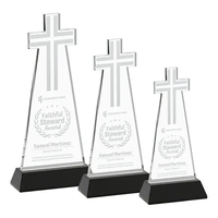 Crafted from premium optical crystal, this elegant Cross Award features a......
