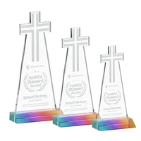 Crafted from premium optical crystal, this elegant Cross Award features a......
