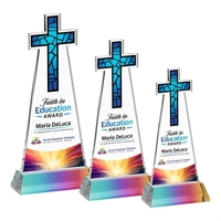 Crafted from premium optical crystal, this elegant Cross VividPrint™ Award...