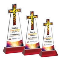 Crafted from premium optical crystal, this elegant Cross VividPrint™ Award...