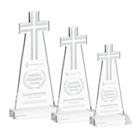 Crafted from premium optical crystal, this elegant Cross Award features a......