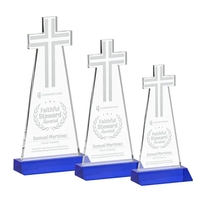 Crafted from premium optical crystal, this elegant Cross Award features a......
