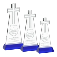 Crafted from premium optical crystal, this elegant Cross Award features a......