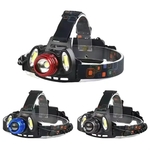 4 Mode Waterproof Zoomable LED Headlamp