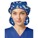 Cherokee - Tooniforms - Unisex Print Bouffant Scrub Hat