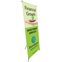 30.5" x 74" X-Banner Kit