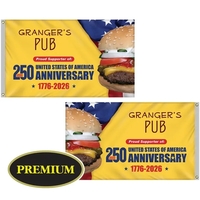 3' x 5' Digitally Printed Double Sided Outdoor Knitted Polyester Flag.......