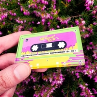 Replica Cassette Tape Acrylic Magnet... from ASI 72521 Morris Magnets / Laser...