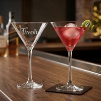 Martini glass, 10 oz. Gift box and paper wrap included.... from ASI 31518...