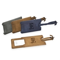 A refined luggage tag that blends timeless sophistication with practical...