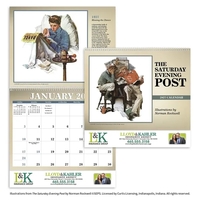 Triumph® Calendars The Saturday Evening Post Illustration...