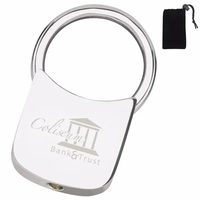 Silver Twist-Lock Keyholder... from ASI 40480 Koozie Group / Norwood