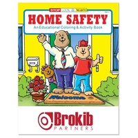 Coloring Book: Home Safety... from ASI 40480 Koozie Group / Norwood