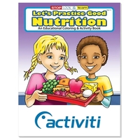 Coloring Book: Let's Practice Good Nutrition... from ASI 40480 Koozie Group /...