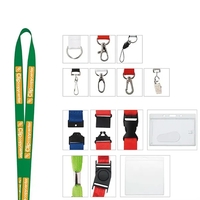 3/4" Polyester Woven Lanyard... from ASI 40480 Koozie Group / Norwood