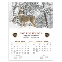 17 x 23 2024 Wildlife Art calendar on 70# matte paper.... from ASI 40480...
