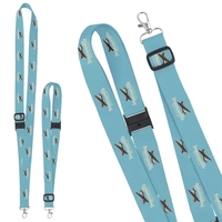 1" Adjustable Polyester 4 Color Lanyard... from ASI 40480 Koozie Group