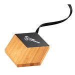 SCX Innovative Design™ Bamboo 10W Hexa Wireless Charger