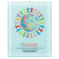 Radiant Trillinnium Award Plaque-8"x10"... from ASI 40480 Koozie Group / Norwood