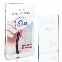 Acrylic Wedge - Large... from ASI 40480 Koozie Group / Norwood