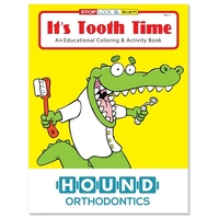 Coloring Book: It's Tooth Time... from ASI 40480 Koozie Group / Norwood