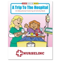 Coloring Book: A Trip to the Hospital... from ASI 40480 Koozie Group / Norwood