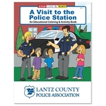 Coloring Book: A Visit to the Police Station