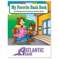 Coloring Book: My Favorite Bank... from ASI 40480 Koozie Group / Norwood