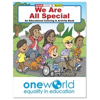 Coloring Book: We Are All Special... from ASI 40480 Koozie Group / Norwood