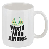 Classic Ironstone Mug - 11 oz. (white)... from ASI 40480 Koozie Group / Norwood