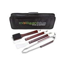Sizzler 4-Piece BBQ Set... from ASI 40480 Koozie Group / Norwood