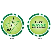 Poker Chip Ball Marker... from ASI 40480 Koozie Group / Norwood