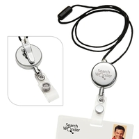 Dual Function Metal Badge Holder... from ASI 40480 Koozie Group / Norwood