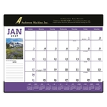 Triumph® Calendars Scenic Desk Pad