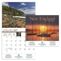 New England Appointment Calendar - Stapled... from ASI 40480 Koozie Group /...