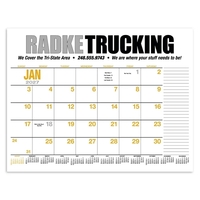 13-Month Desk Pad Calendar... from ASI 40480 Koozie Group / HotLine®