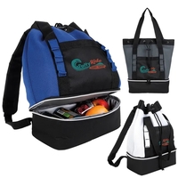 Brightwater Dual-Compartment Tote-Pack Cooler... from ASI 40480 Koozie Group...