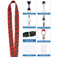 1" Fine-Print Lanyard... from ASI 40480 Koozie Group / Norwood
