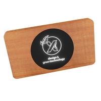 SCX Design™ Bamboo Wireless Power Bank 10,000 mAh... from ASI 40480 Koozie Group