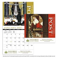 Saturday Evening Post Appointment Calendar - Stapled... from ASI 40480 Koozie...