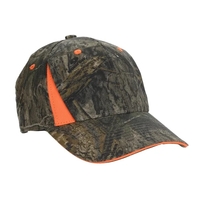 Camo Cap With Blaze Inserts... from ASI 40480 Koozie Group