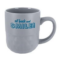 Ceramic Coffee Mug with Facet Texture - 16 oz.... from ASI 40480 Koozie Group