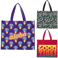 Laminated Non-Woven Landscape Tote... from ASI 40480 Koozie Group / Norwood