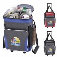 Koozie® Two-Tone Tailgate Rolling Cooler... from ASI 40480 Koozie Group