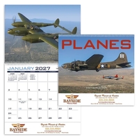 11 x 19 2024 Planes calendar on 70# paper glossy paper... from ASI 40480...