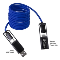 All-Over Braided Long Cable Extender... from ASI 40480 Koozie Group